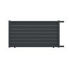 Portail aluminium coulissant ALVA sur-mesure