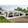 Carport autoportant Melia 6 poteaux
