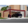 Carport autoportant Melia 4 poteaux