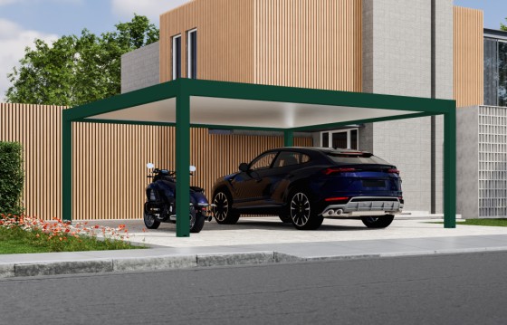 Carport autoportant Melia 4 poteaux