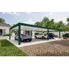 Carport autoportant Melia 6 poteaux