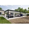 Carport autoportant Melia 6 poteaux