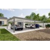 Carport autoportant Melia 6 poteaux