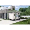 Carport autoportant Melia camping 4 poteaux