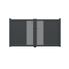 Portail aluminium battant FAUSTA sur-mesure