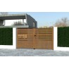 Portail aluminium battant CHANA sur-mesure